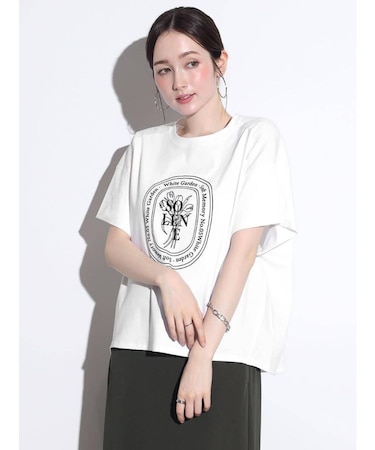 オーバルロゴワイドTシャツ