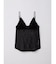 【Ample別注】PALM VELOUR SHEER CAMISOLE