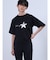 マットシルバー箔ロゴ星TEE
