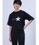 マットシルバー箔ロゴ星TEE