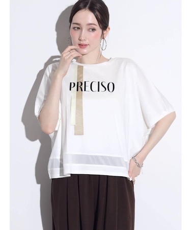 テープデザインドルマンTシャツ