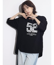 レースナンバーロゴハーフスリーブTシャツ