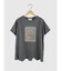 ビジューレースパッチロゴTシャツ