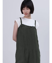 レースドッキングキャミサロペット