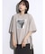 箔プリントサイドファスナーTEE
