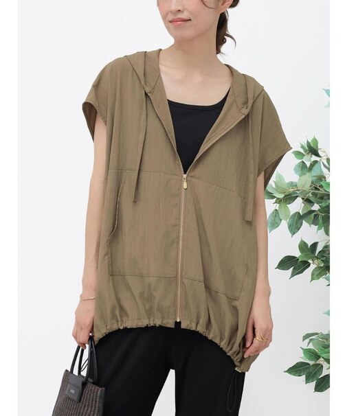 ドロストフーディーZIPベスト