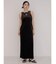 Sleeveless velour onepiece