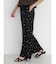 Floral print easy pants