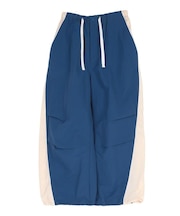 BICOLOR WIDE CARGO PANTS