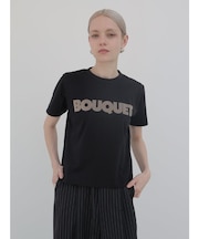 「BOUQUET」フロッキーロゴTシャツ