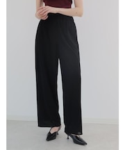 ドレープジョーゼットワイドパンツ