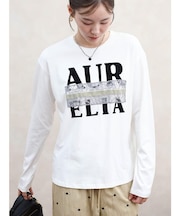 レースラインロゴロングTシャツ