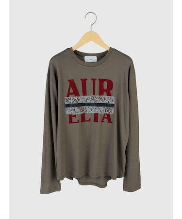 レースラインロゴロングTシャツ