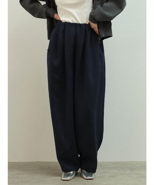 タックコクーンワイドパンツ