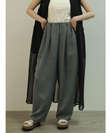 タックコクーンワイドパンツ