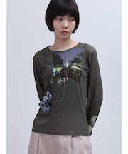 フォトコラージュシアートップス