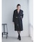 【Aga×NORITAKE】Future Melton Big Collar Long Coat