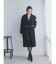 【Aga×NORITAKE】Future Melton Big Collar Long Coat