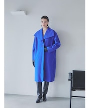 【Aga×NORITAKE】Future Melton Big Collar Long Coat