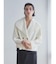 Aga×NORITAKE Future Melton Big Collar Coat