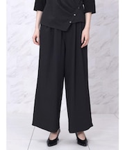 ウォッシャブルワイドパンツ