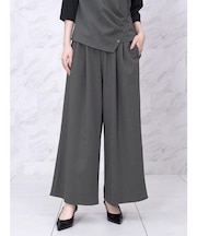ウォッシャブルワイドパンツ
