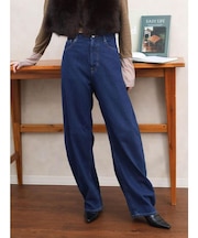 バレルレッグデニムパンツ