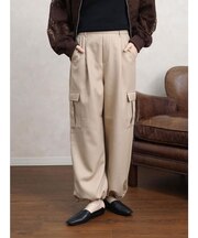 ウォームツイルタックカーゴパンツ