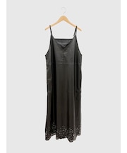 カットワークレザー2WAYキャミワンピース