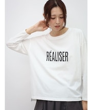 バックシームゴシックロゴプルオーバー