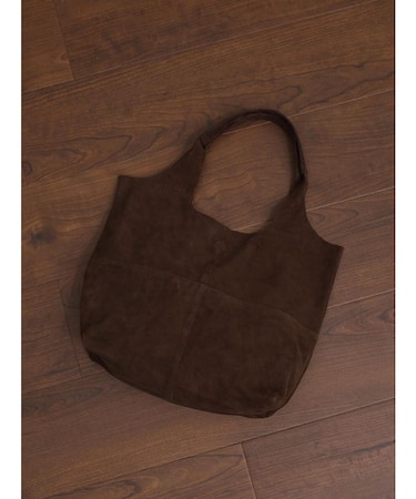 THIN LEATHER SUEDE HANDBAG