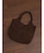 THIN LEATHER SUEDE HANDBAG