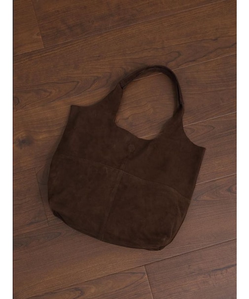 THIN LEATHER SUEDE HANDBAG