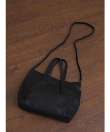 THIN LEATHER SMOOTH 3WAY TOTE BAG