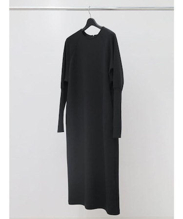 ロングリブバックスリットワンピース