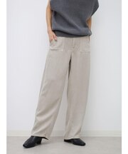 テンセルベイカーバレルパンツ