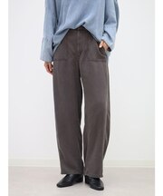 テンセルベイカーバレルパンツ