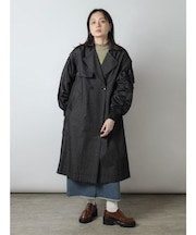 MA-1スリーブデニムトレンチコート