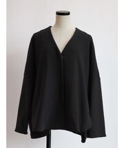 ストレッチノーカラージャケット