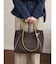 【WEB限定カラーあり】“Cheerful”スエードタッチ2wayハンドルトート