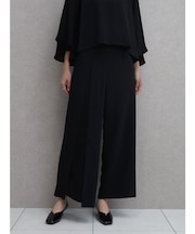 フロントレースドッキングワイドパンツ