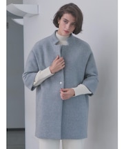 【尾州】Double Melton Cocoon Coat
