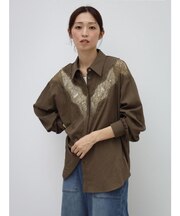レースドッキングシャツ