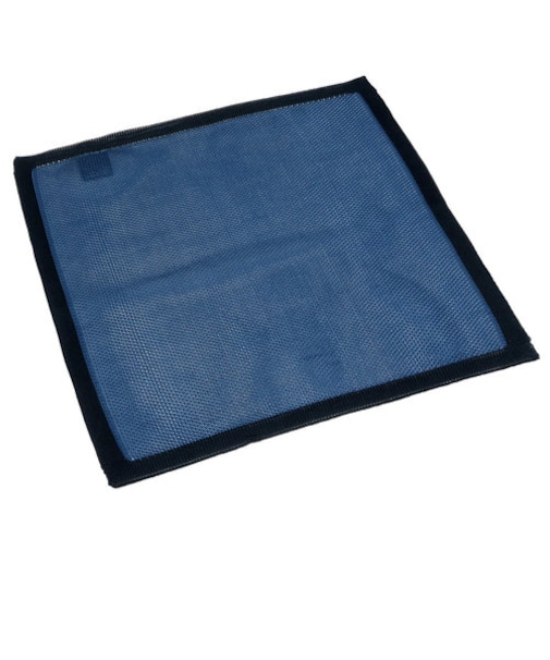 ポケットチーフ / ビジネス / フォーマル / ニット素材 ブルー系 無地柄