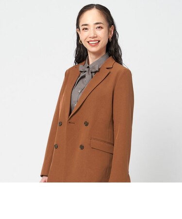 テーラードジャケット ブラウン系