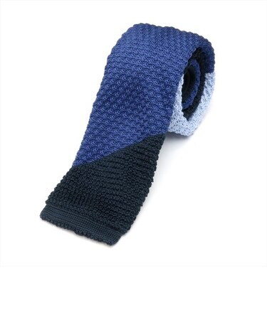 ネクタイ ニットタイ ブルー系 ビジネス フォーマル
