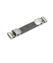 アームバンド アームクリップ 日本製 チャコール系 ビジネス フォーマル