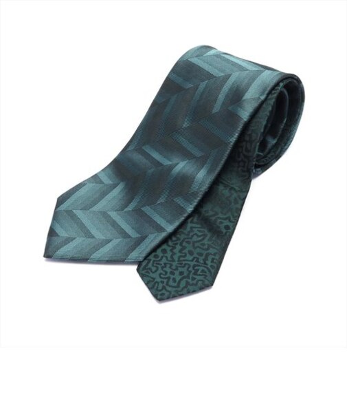 ネクタイ チェンジタイ グリーン ビジネス フォーマル