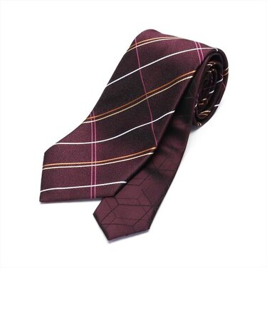 ネクタイ チェンジタイ ボルドー ビジネス フォーマル