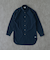 NOTO QUALITY リラックスロングシャツ＜ネイビー＞